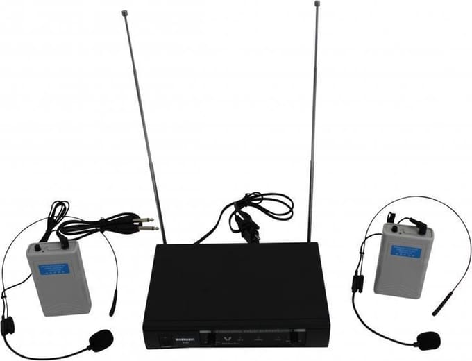 Draadloze headset microfoon set