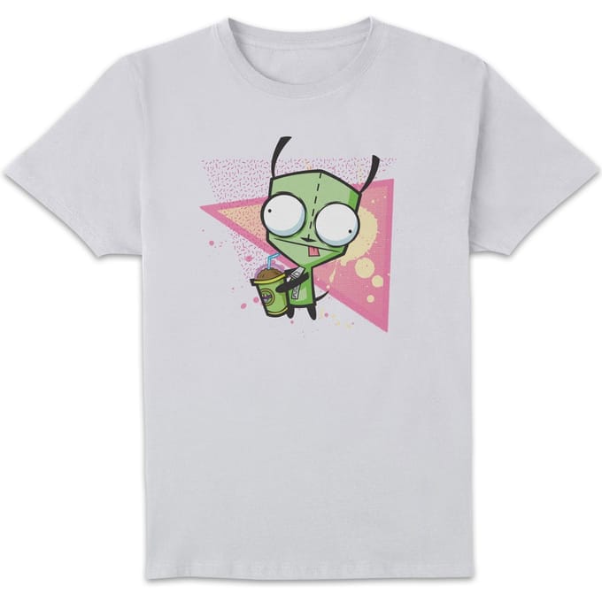 Invader Zim Gir Men's T-Shirt - Wit - S