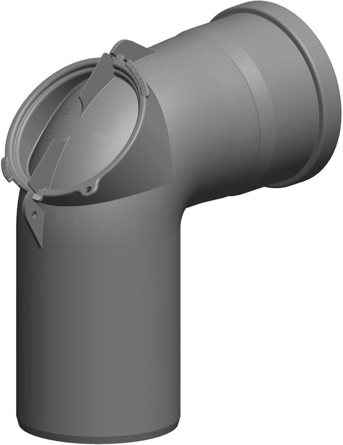 ATEC Controle-bocht 87 Graden DN 100, 2301