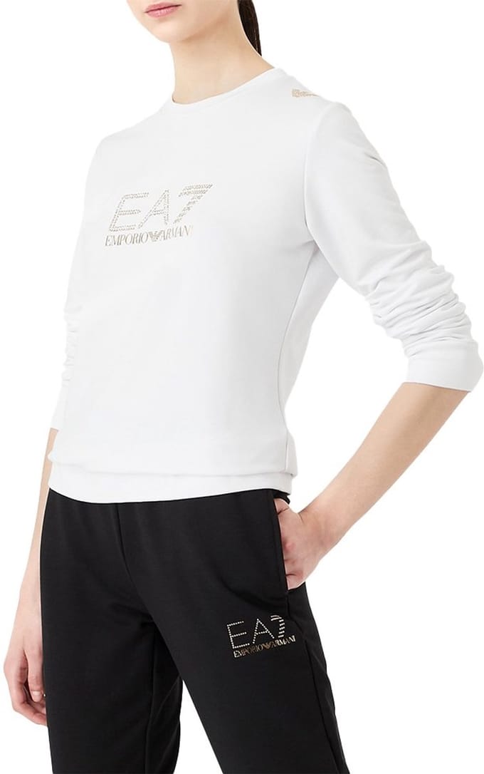 Ea7 Emporio Armani 8ntm45_tj9rz Sweatshirt Wit S Vrouw