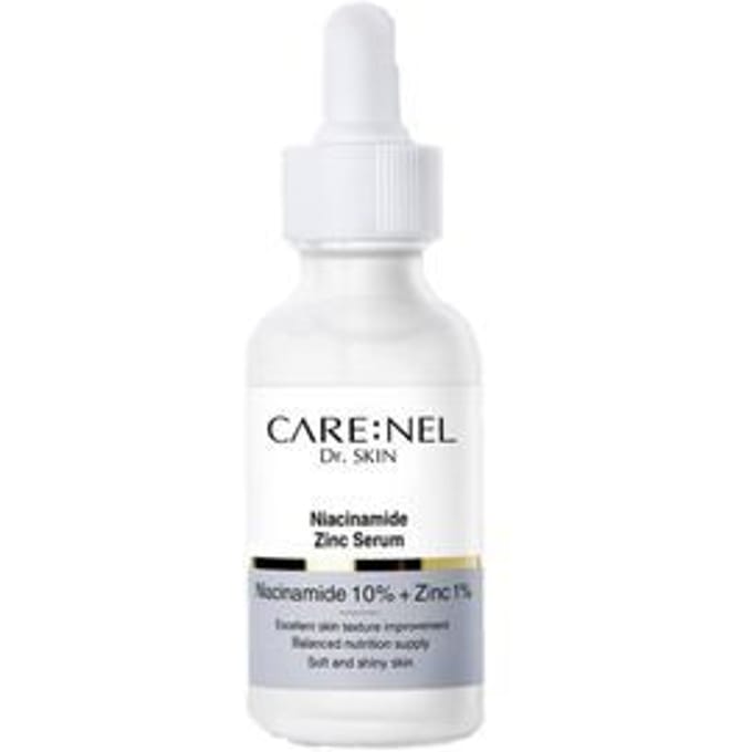 Care:Nel, Niacinamide Zinc Serum, 1 fl oz (30 ml) white