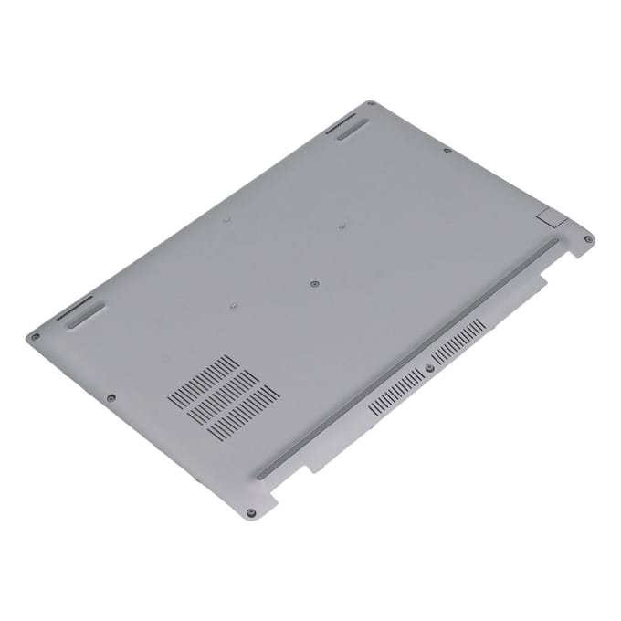 Couvercle inférieur de boîtier d'ordinateur portable en plastique ABS, couvercle de base d'ordinateur portable de remplacement pour Dell Latitude 5420 E5420 Argent gray