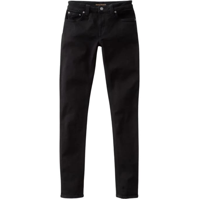 Nudie Jeans Skinny Lin Black Taglia: W24L28 | Pantaloni skinny Outlet | Unisex | Nero