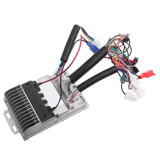 48V‑60V Universele 500W Gietaluminium Behuizing Alarm Cruising Scooter Borstelloze Controller Elektrische Fiets Accessoire gray