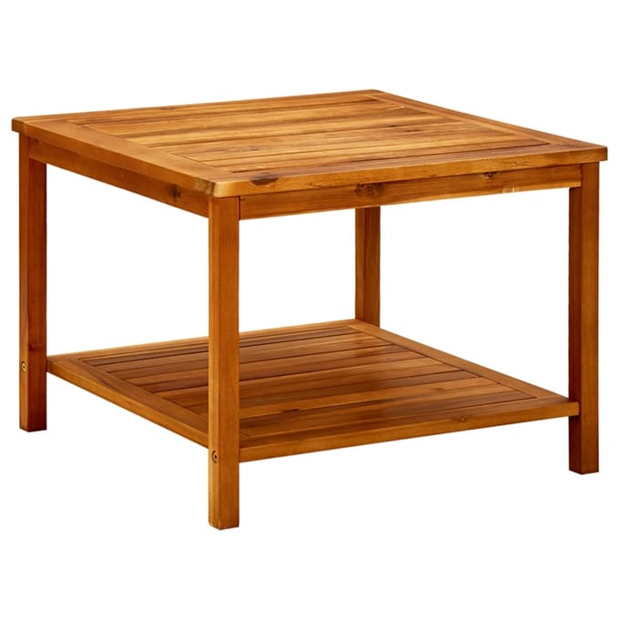 vidaXL - Salontafel - 60x60x45 - cm - massief - acaciahout