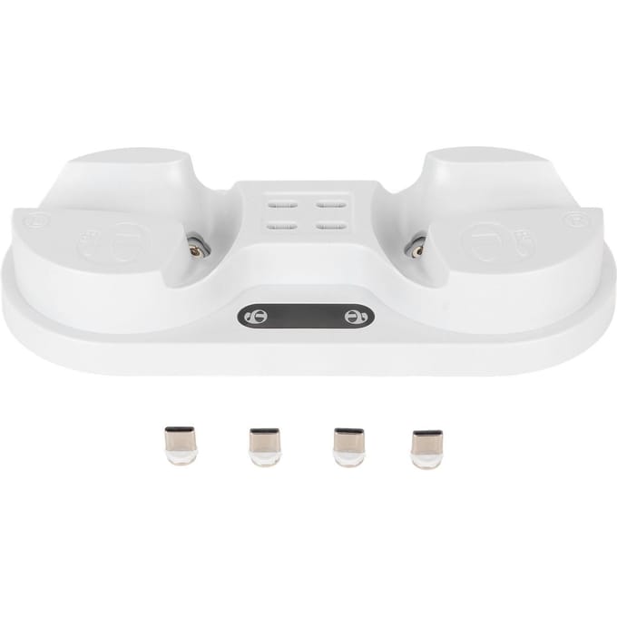 Controller Oplaadstation 4 Type C Magnetische Interface Dubbel Oplaadstation met LED-indicator voor white