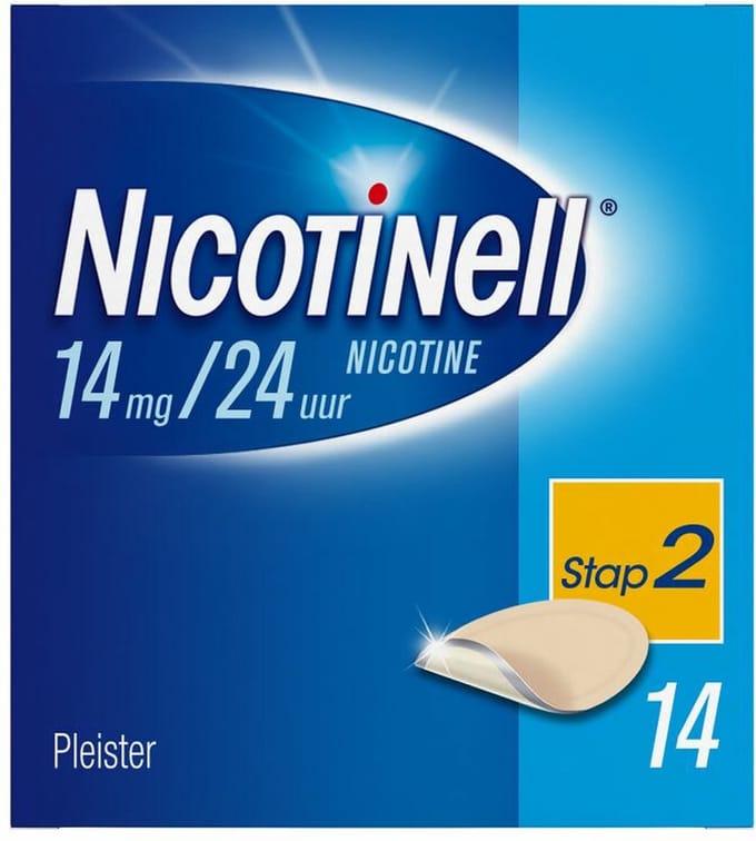 Nicotinell pleister 14 mg/24 uur