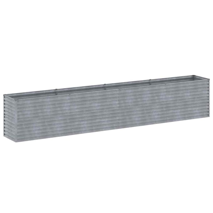 vidaXL - Verhoogde - tuinbak - 385x50x69 - cm - cortenstaal
