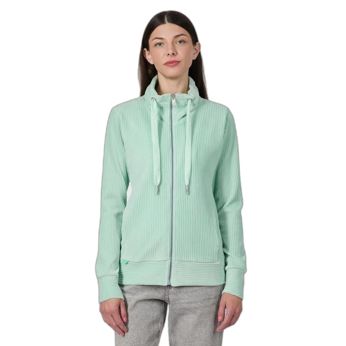 Damessweatshirt met rits Ragwear Ronette Cordy