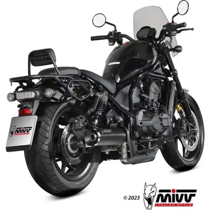 Silencer motorfiets aluminium Mivv HR-1 Kawasaki