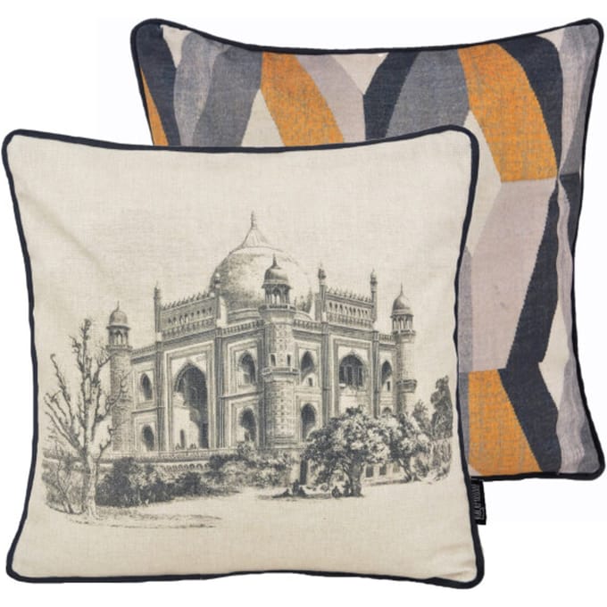 Gek op kussens! Sierkussen velvet taj mahal | 45 x 45 cm | polyester