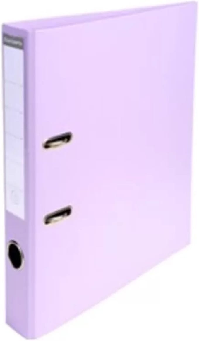 Exacompta Prem'Touch® PVC Ordner met hefboom - rug 50 mm - A4 - Lila - 53507E