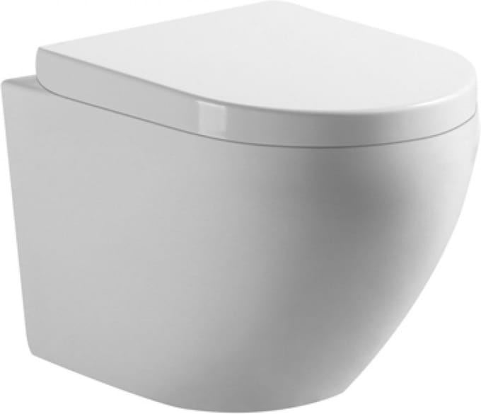 Sanifun Rimless hangtoilet Aldo Wit Verkort