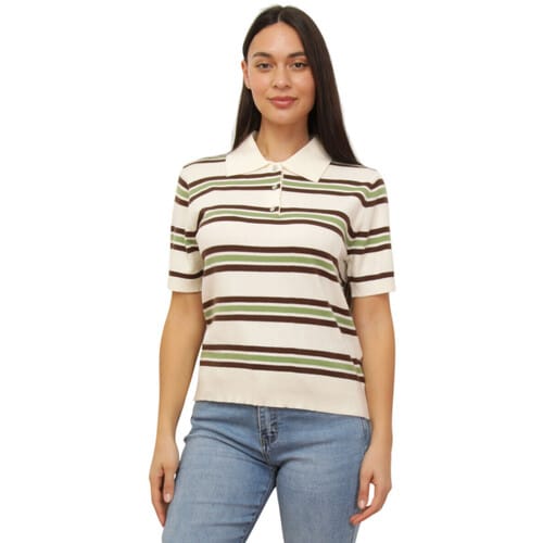 Polo Shirt Korte Mouw La Modeuse 77642_P184126