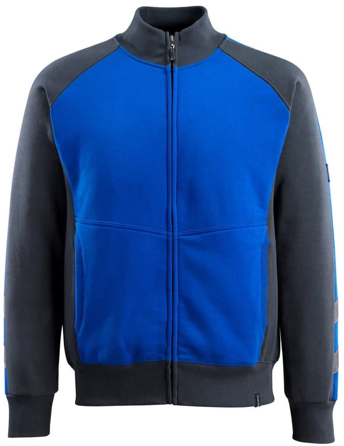 Mascot Unique Sweatshirt met rits 50565-963 - korenblauw/donkermarine - 4XL