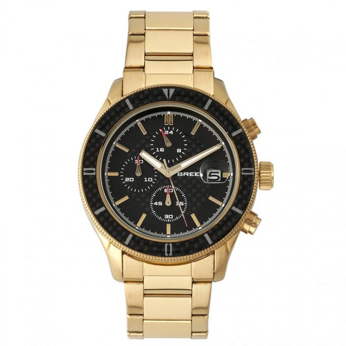 Breed Maverick chronograaf armbandhorloge met datum