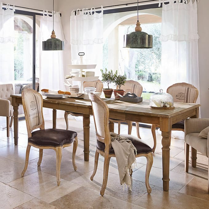 LOBERON Tafel Bergenfield bruin