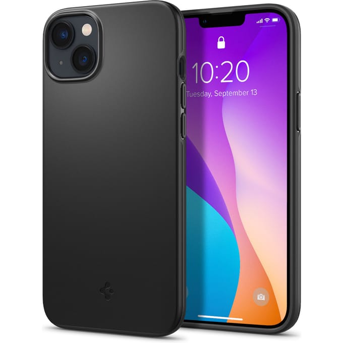 Spigen Thin Fit Backcover voor de Apple iPhone 14 Plus - Zwart