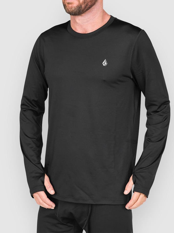Volcom V-Science Crew Thermo Shirt zwart