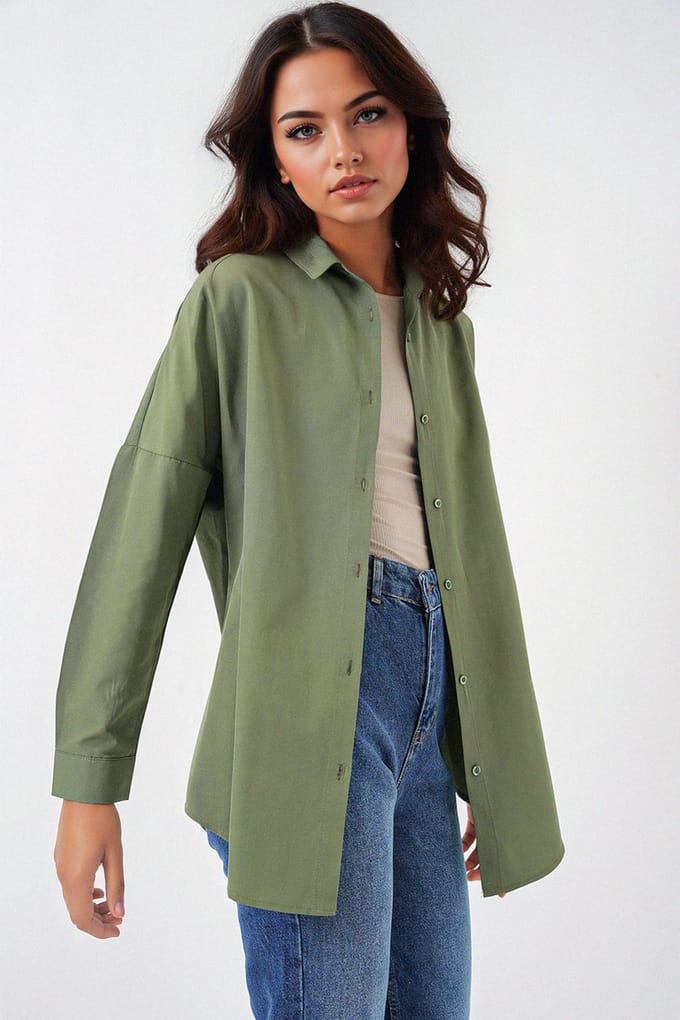 Oversized Poplin 2-Pack Shirt