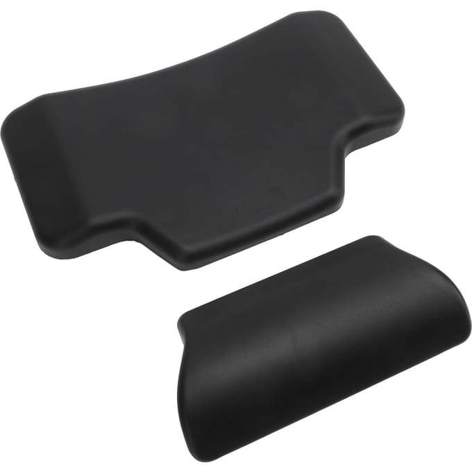 Motor Topkoffer Rugleuning Pad Universeel Comfortabel Zelfklevend Topkoffer Passagiers Rugleuning Kussen Sticker black