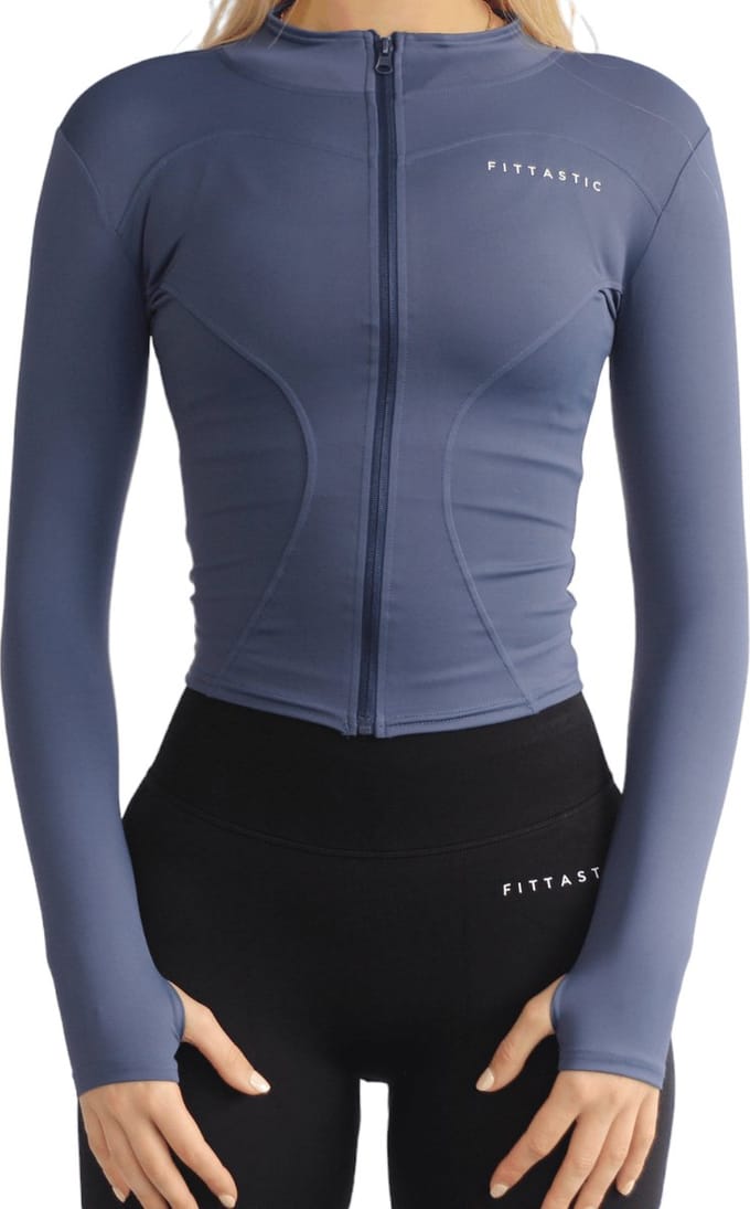 Fittastic Sportswear Vest Dark Blue (Beschikbaar in verschillende maten)