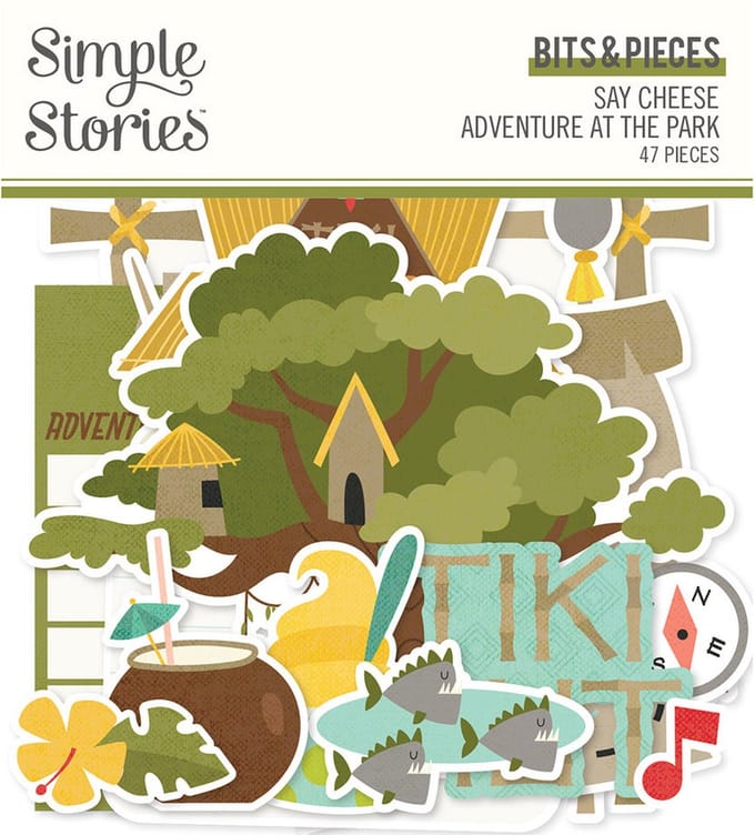 Simple  Stories - Say Cheese Adventure At The Park Bits & Pieces (17956)