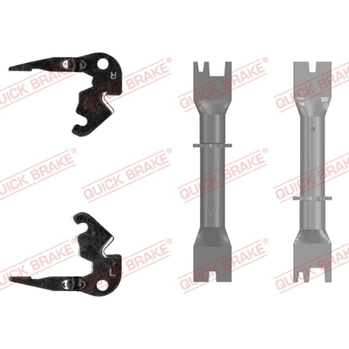 Stel set, trommelrem QUICK BRAKE 108 53 020
