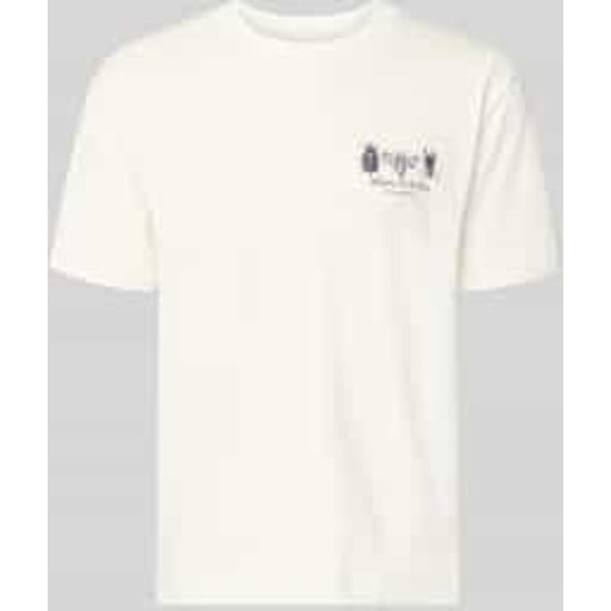 relaxed fit T-shirt van puur katoen