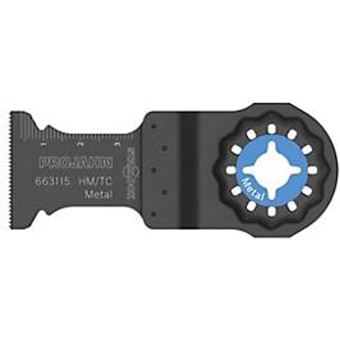 Projahn invalzaagblad, voor metaal, Hardmetaaltechnologie, Starlock, 32 mm x 40 mm, 5 stuks