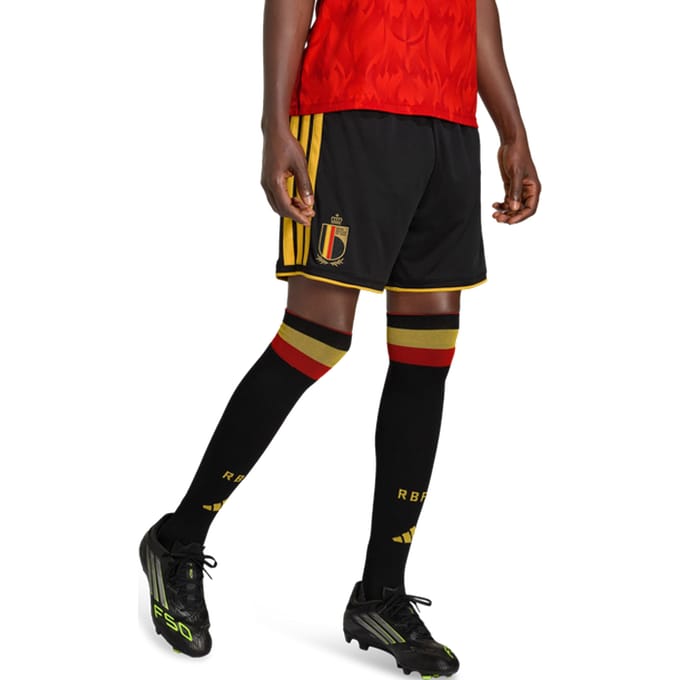 Adidas Belgium Korte Broeken Heren - Zwart - Maat S - Poly Mesh