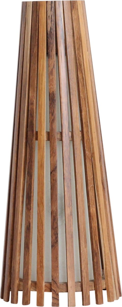 Raw Materials Pharos vloerlamp - 25x25x60cm - Teakhout
