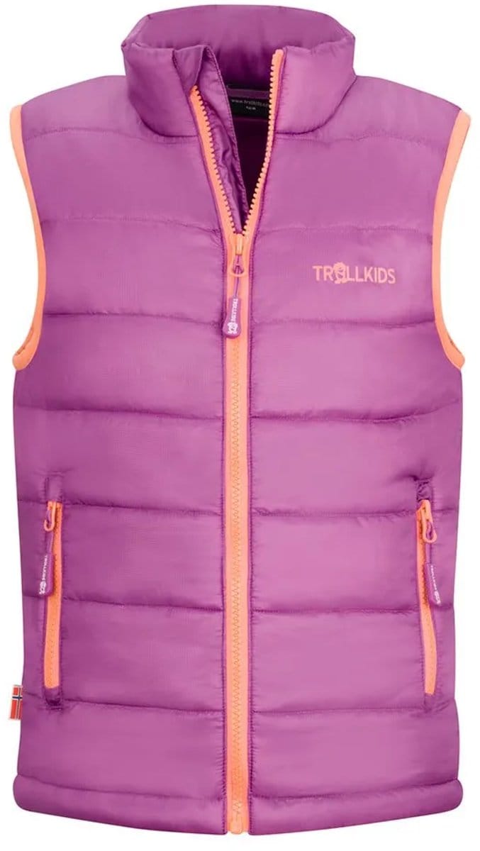 Trollkids Trondheim Vest Roze 176 cm Kinderen