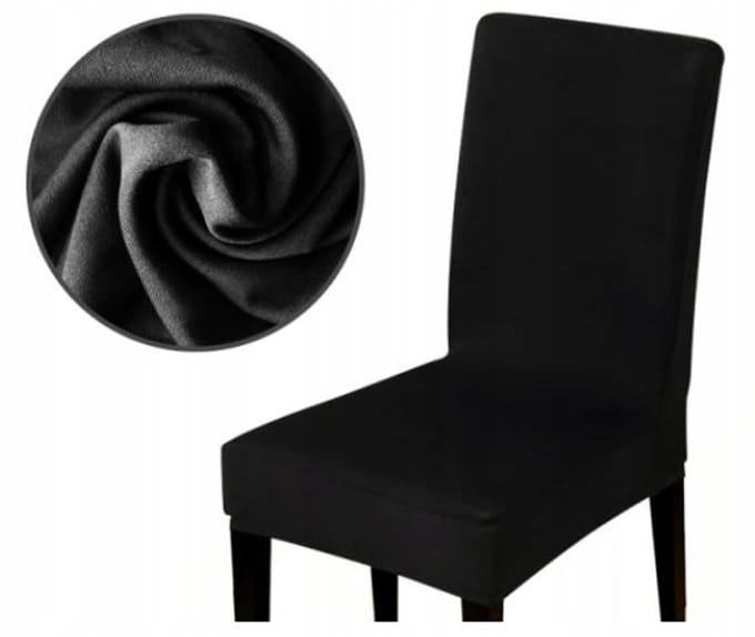 Meble odNowa - Stoelbekleding - Zwart - Elastisch - Waterafstotend