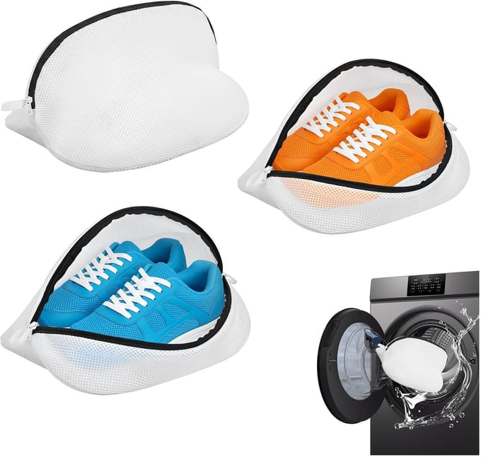 Dailygoods- Schoenwaszak Set van 3 - Herbruikbare Waszak - Geschikt