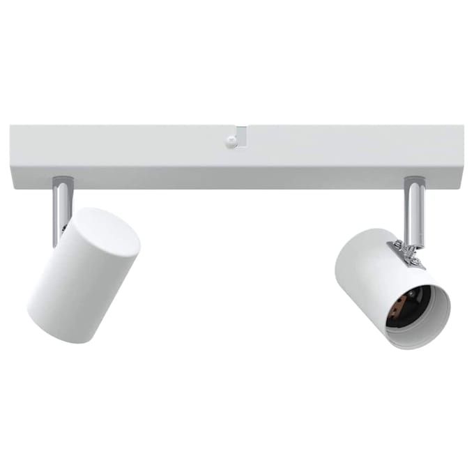 vidaXL Plafondspot met schijnwerpers Wit 26 x 6,5 x 11,5 cm Metaal