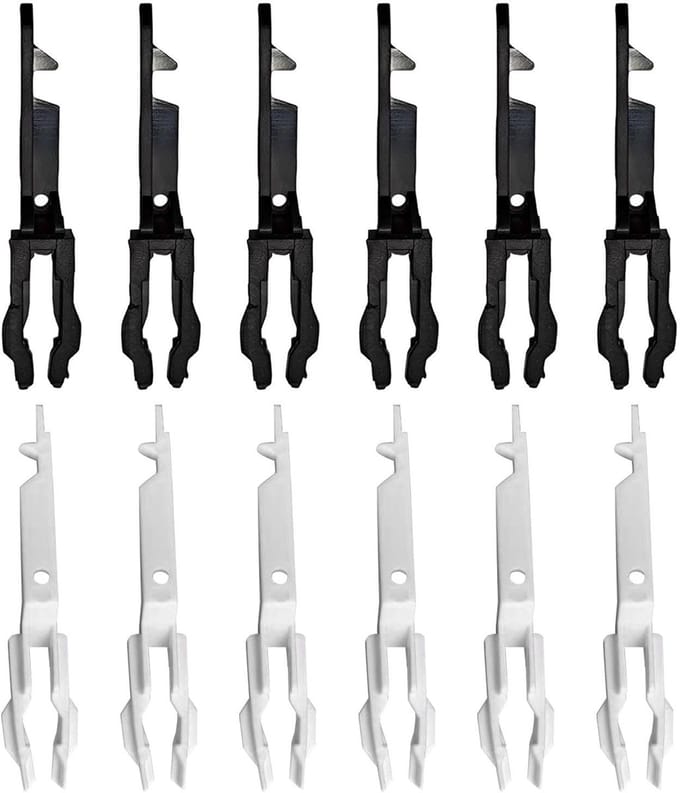 Dailygoods - Set van 12 Gebroken Glazen Sleutels voor Brandalarm Tests