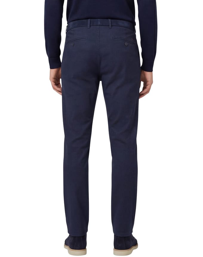 Brax pantalon normale fit effen donkerblauw