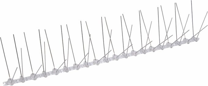 Fixman Duivenpinnen - 2 Pin - 50 cm - Set van 10 - Roestvrij staal