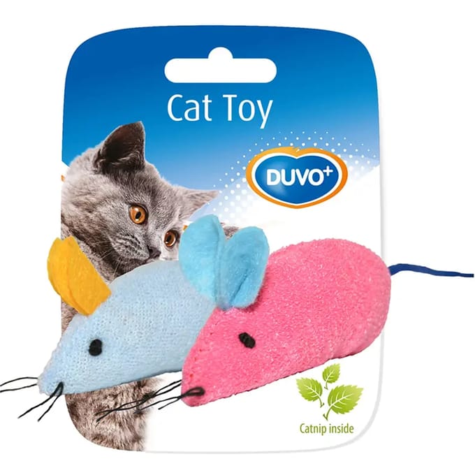 Duvo+ Cattoy Muisjes Kattenspeelgoed 2st