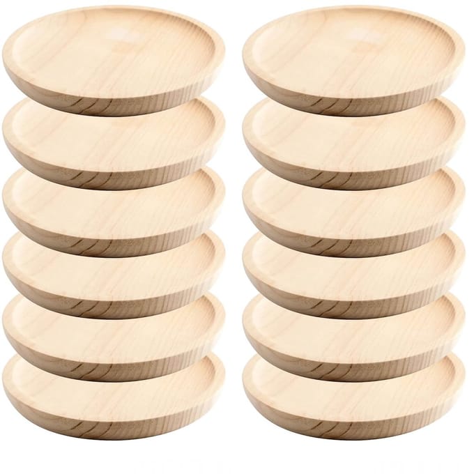 Dailygoods - Houten Dienblad Set met Octopus Ontwerp