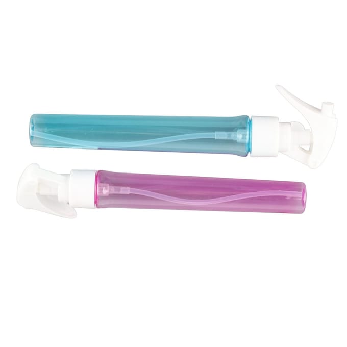 2 stuks Reisformaat Sprayflesje 38ml Fijne Nevel Leeg Draagbaar Mini Navulbaar Sprayflesje white