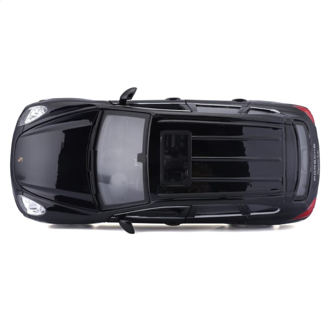 Porsche Cayenne Turbo zwart 1:24 Bburago 21056