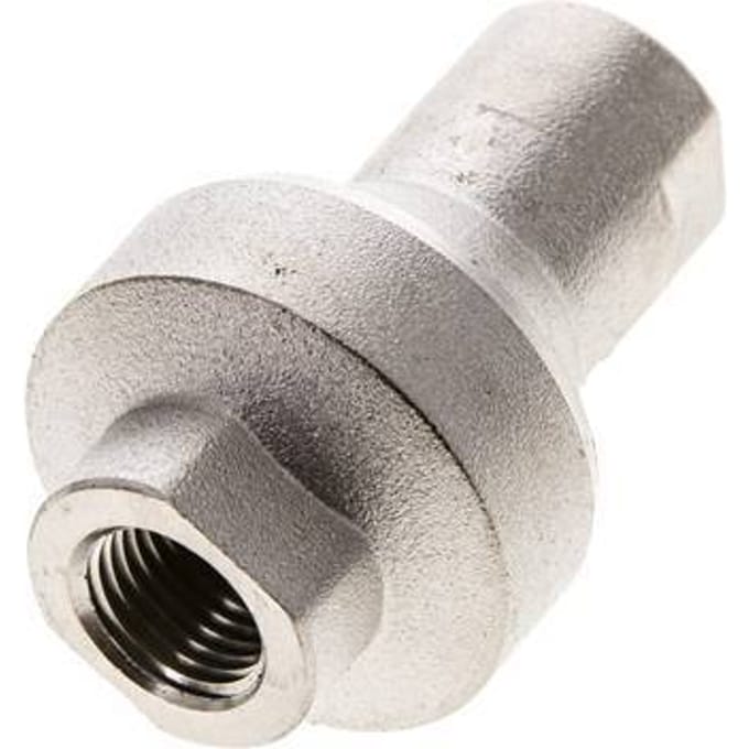 Inline drukregelaar 7bar/102psi Messing vernikkeld G1/4'' 10 l/min