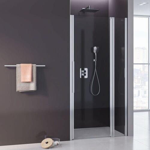 Kronenbach Tube swing door NPFA with fixed element for niche 100 cm right KB01810K020SP9