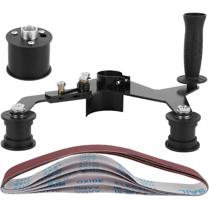Bandschuurmachine RVS Ronde Buis Polijst Borstelmachine Haakse Slijper Accessoires