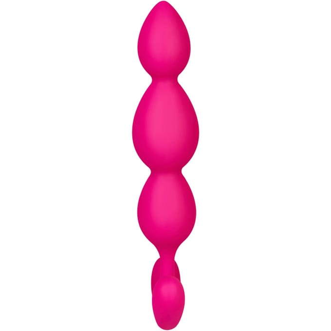Dreamtoys Essentials Silky Smooth T-teardrop Anaalplug - Roze - 15 cm