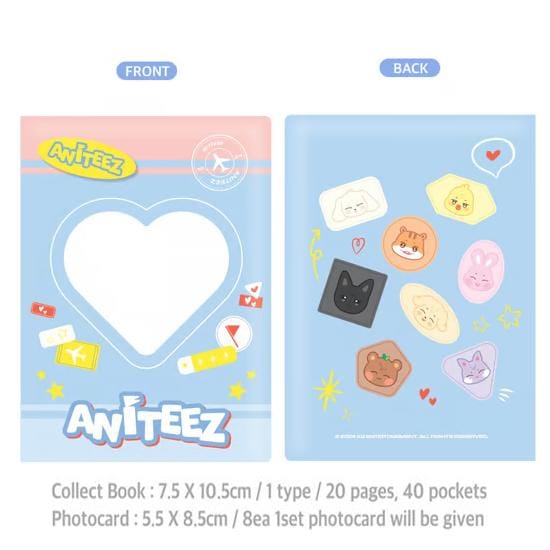 Livre de collection Ateez Aniteez brown