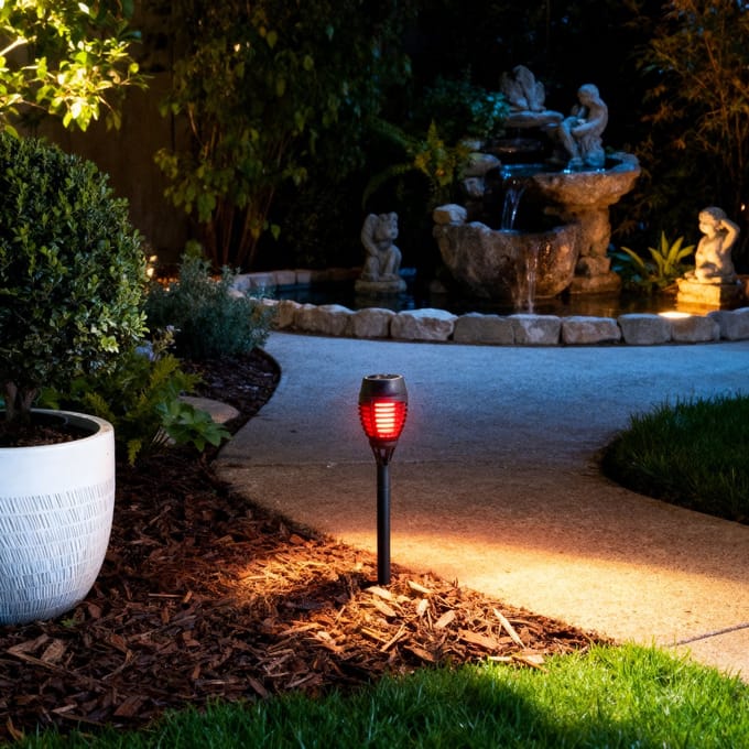 Vlamlamp solar LED