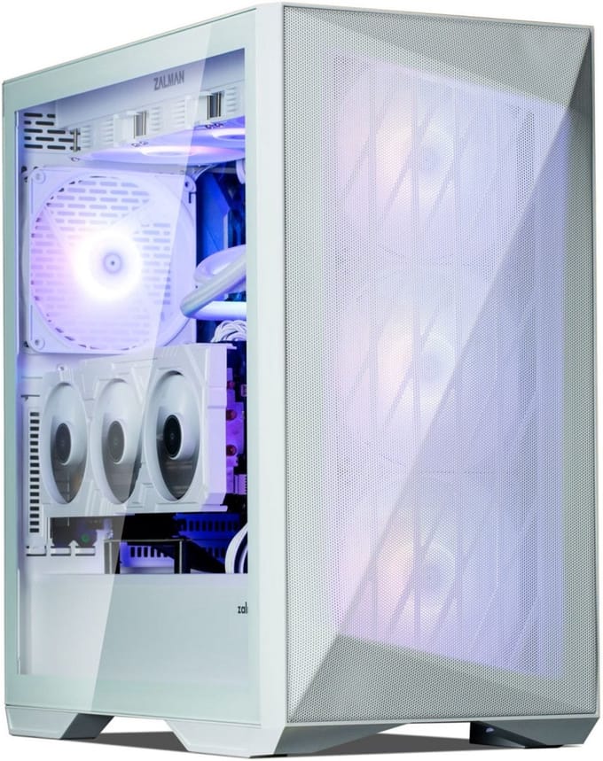 Intel Core i9-12900 Game PC/ Streaming computer waterkoeling - Nvidia GeForce RTX 5050 8GB – 32GB RAM – 4.0TB M.2 SSD – Win11 Pro - Iceberg Z9 ARGB